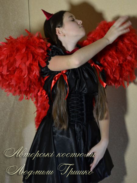 Маскарадный костюм на Хэллоуин Чертенок для девочки лет - в интернет-магазине natali-fashion.ru